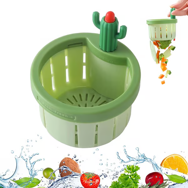 🌵2025 NEW🌵iRosesilk® Cactus Kitchen Sink Drain Strainer PRO