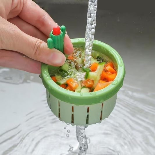 🌵2025 NEW🌵iRosesilk® Cactus Kitchen Sink Drain Strainer PRO