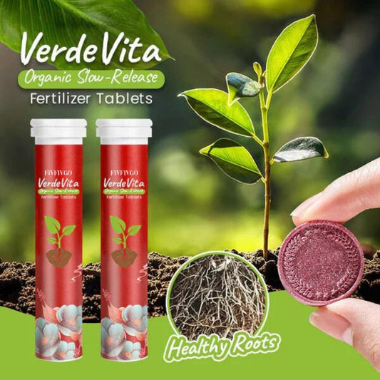Fivfivgo™ VerdeVita Organic Long-Term Fertilizer Tablets