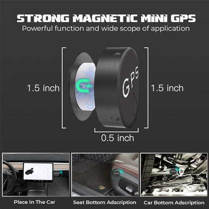 iRosesilk® EasyFind Mini Magnetic GPS Tracker