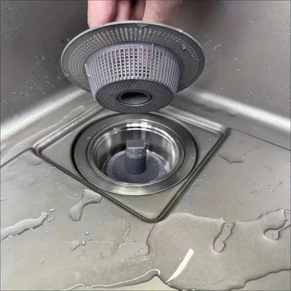 2025 Upgraded iRosesilk® 3 in 1 Kitchen Sink Drain Strainer PRO