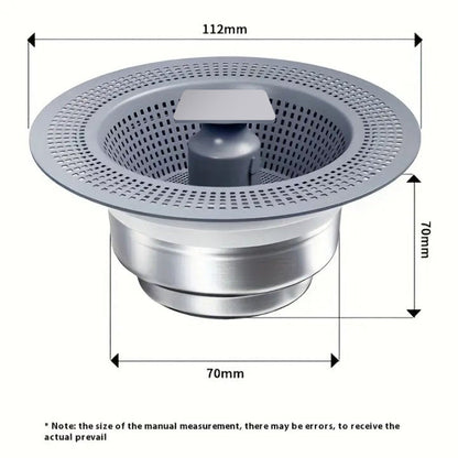 2025 Upgraded iRosesilk® 3 in 1 Kitchen Sink Drain Strainer PRO